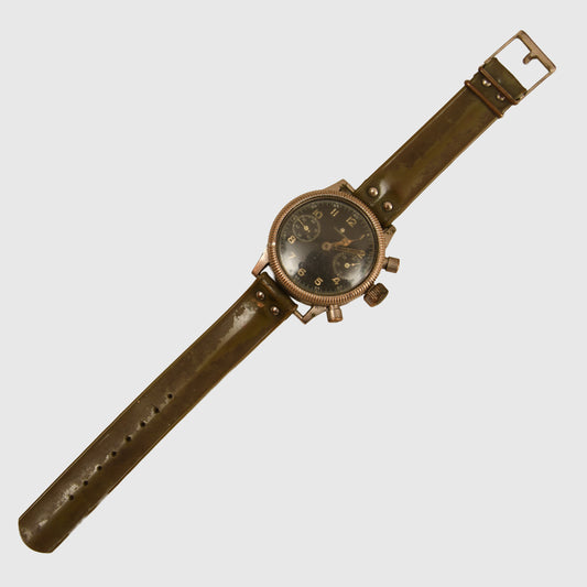 German WWII Luftwaffe Chronograph by Tutima