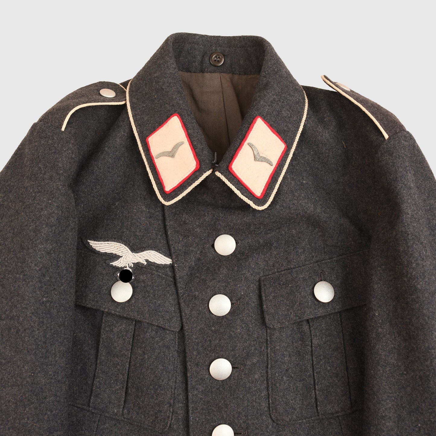 GERMAN WWII LUFTWAFFE HERMANN GOERING FLAK UNIT FOUR POCKET TUNIC