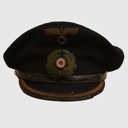 German WWII Kriegsmarine Junior Officer’s Visor Cap