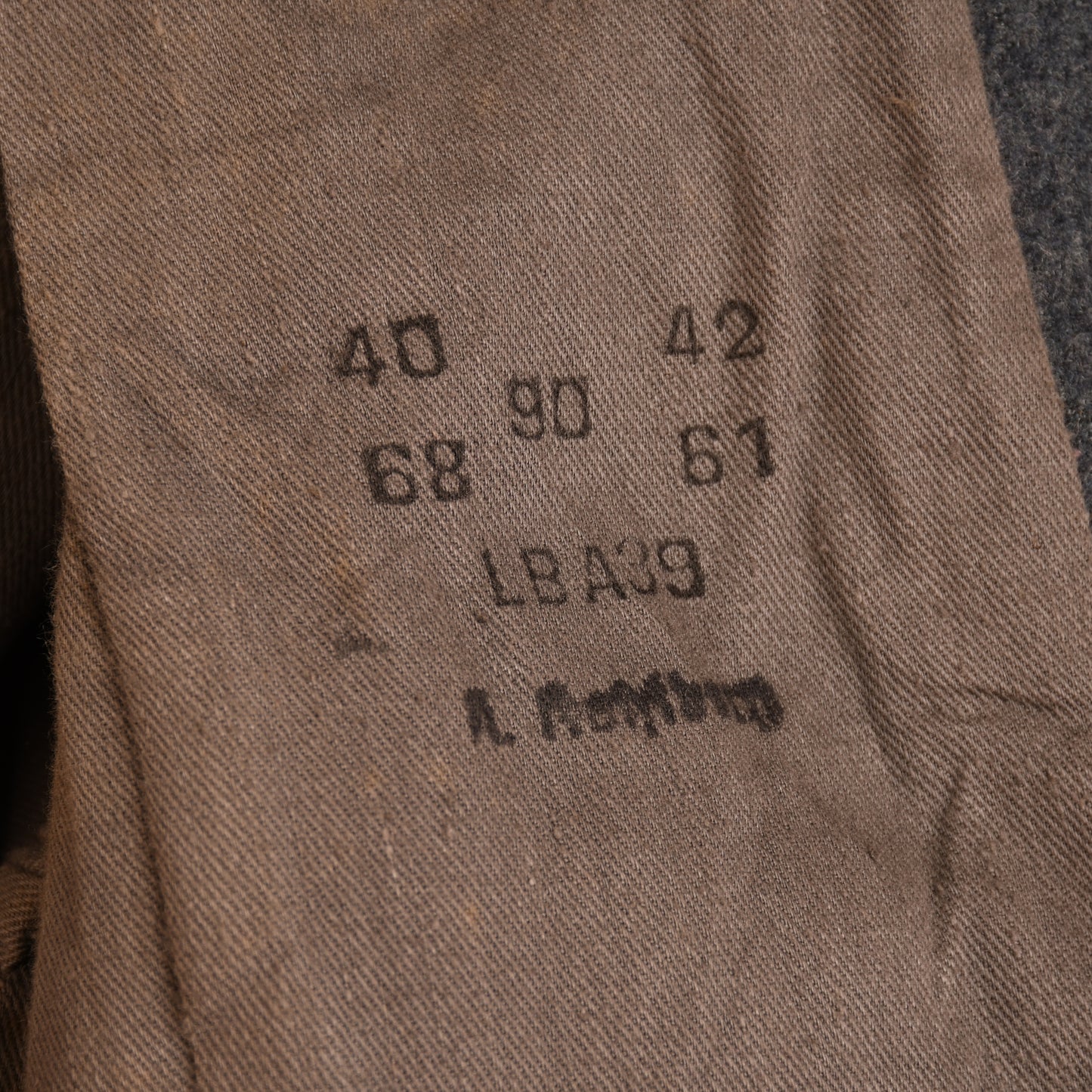 GERMAN WWII LUFTWAFFE HERMANN GOERING FLAK UNIT FOUR POCKET TUNIC