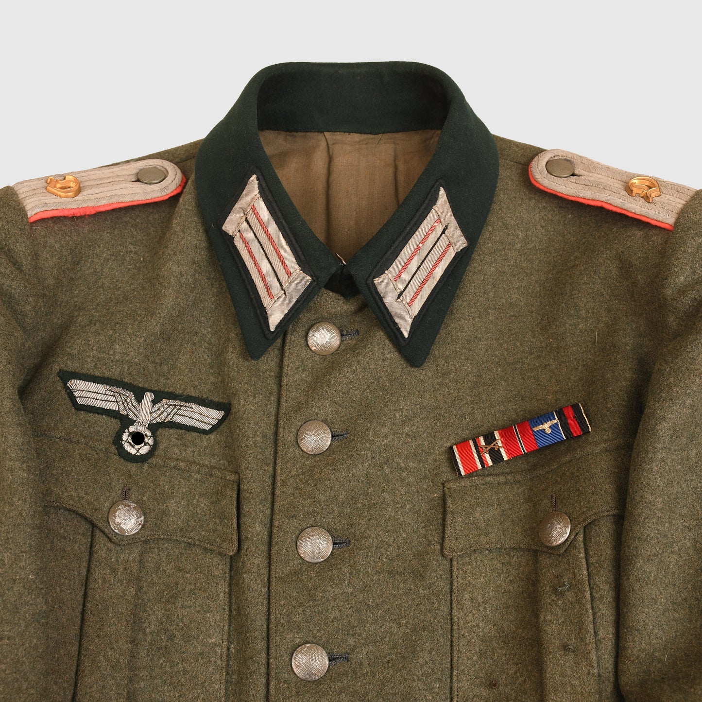 GERMAN WWII ARMY PANZER ANTI-TANK BATTALION OFFICERS TUNIC