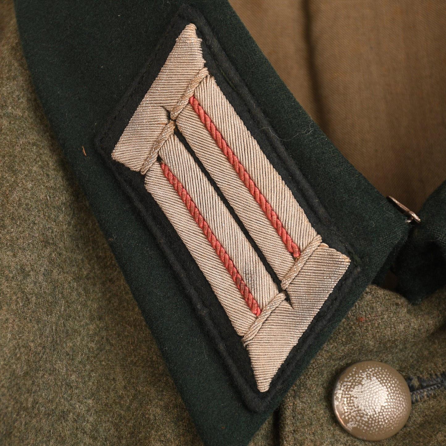 GERMAN WWII ARMY PANZER ANTI-TANK BATTALION OFFICERS TUNIC