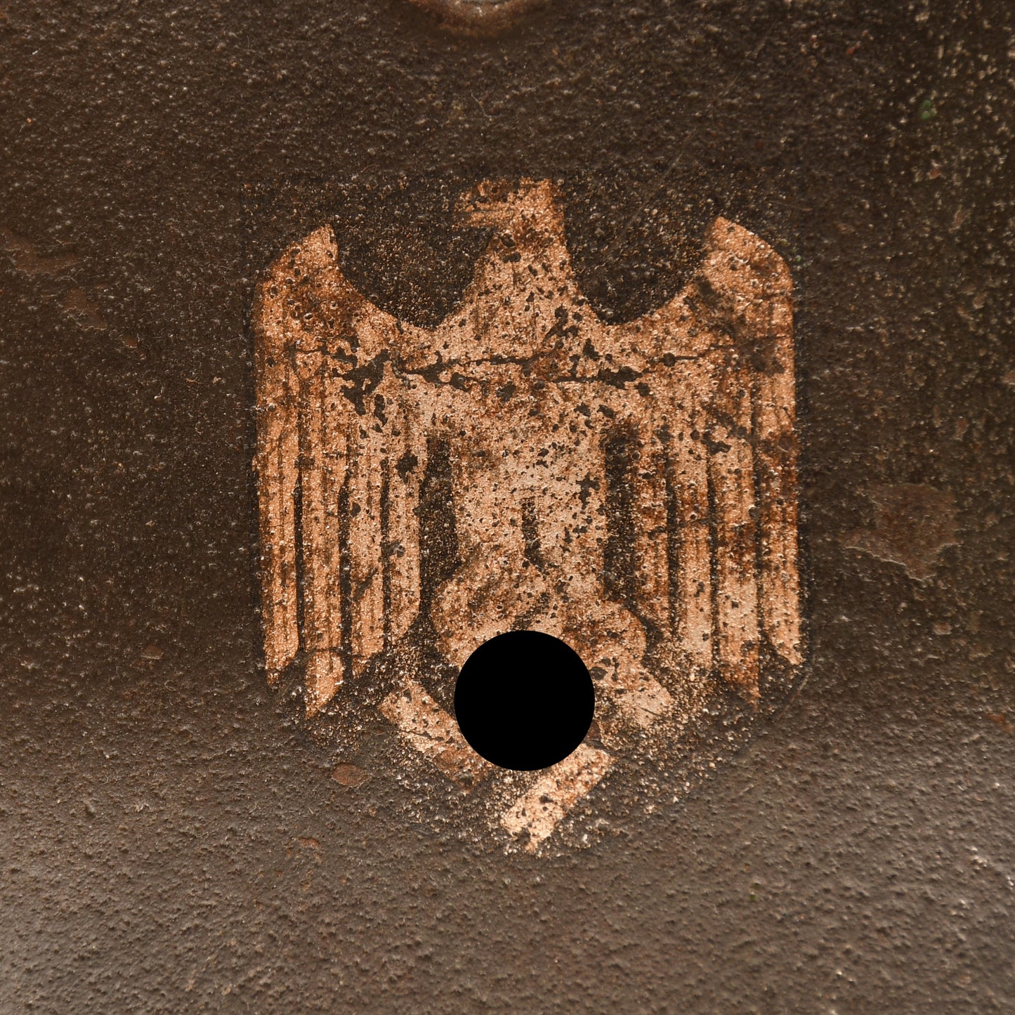 GERMAN WWII M42 ARMY SINGLE DECAL COMBAT HELMET