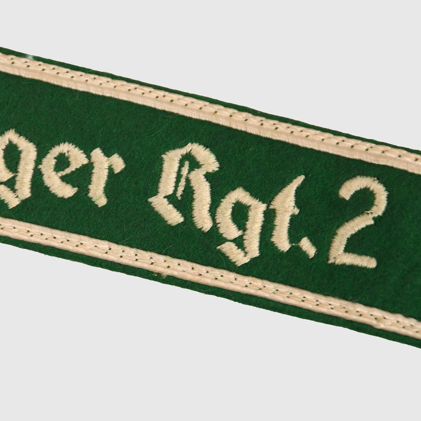 German WWII Fallschirmjäger Regiment 2 NCO Cuff Title