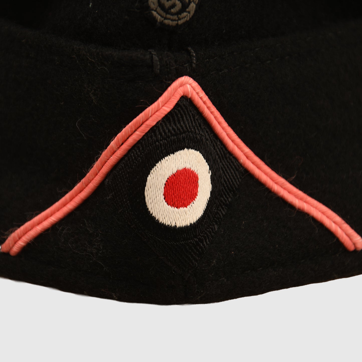 German WWII Black Panzer Enlisted Mans Overseas Cap