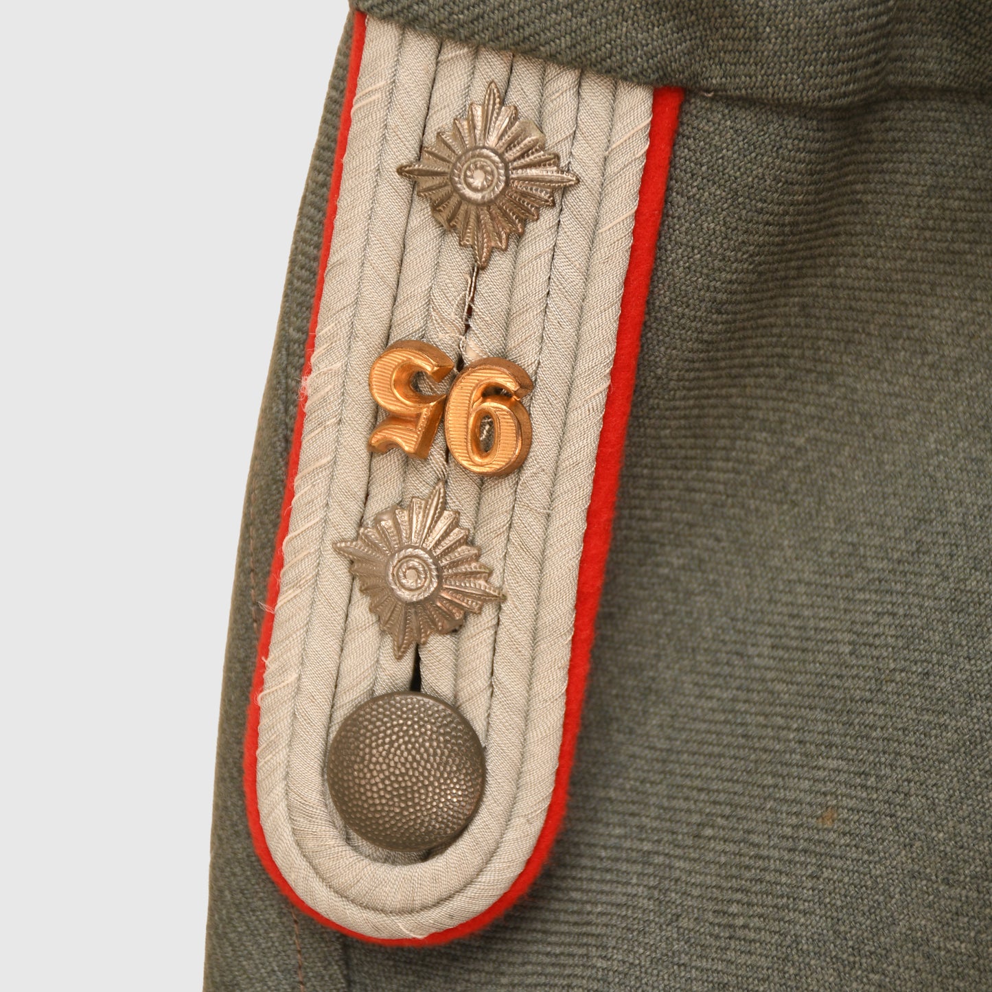 GERMAN WWII ARTILLERY OFFICERS COMBAT TUNIC WITH KRETA CUFF TITLE