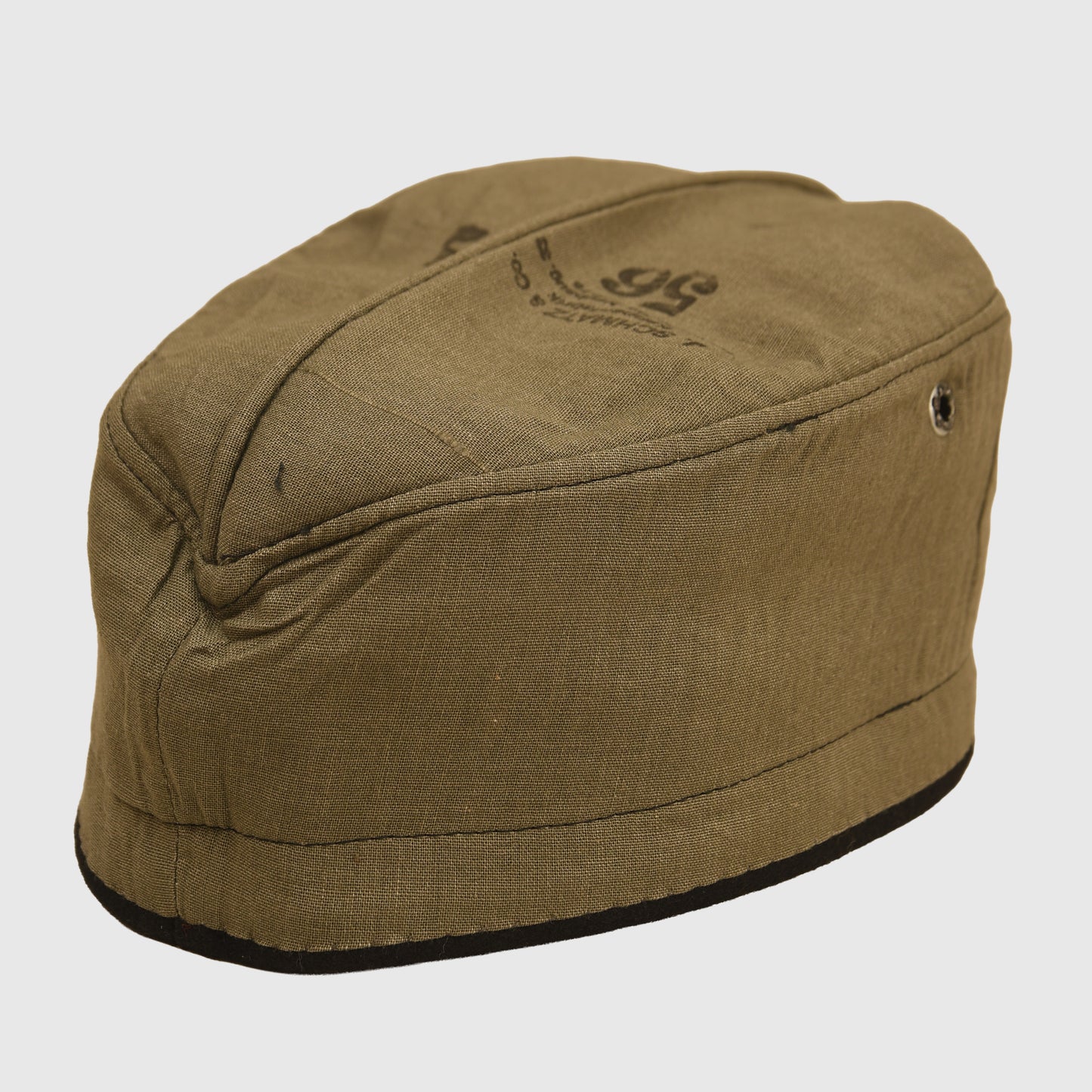 German WWII Black Panzer Enlisted Mans Overseas Cap
