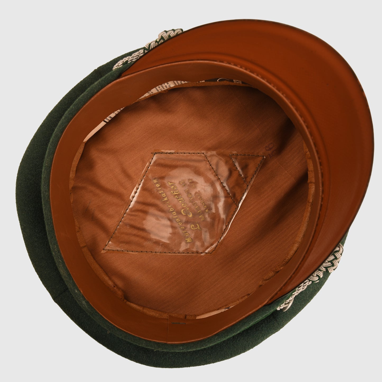 GERMAN WWII CUSTOMS OFFICIAL VISOR CAP