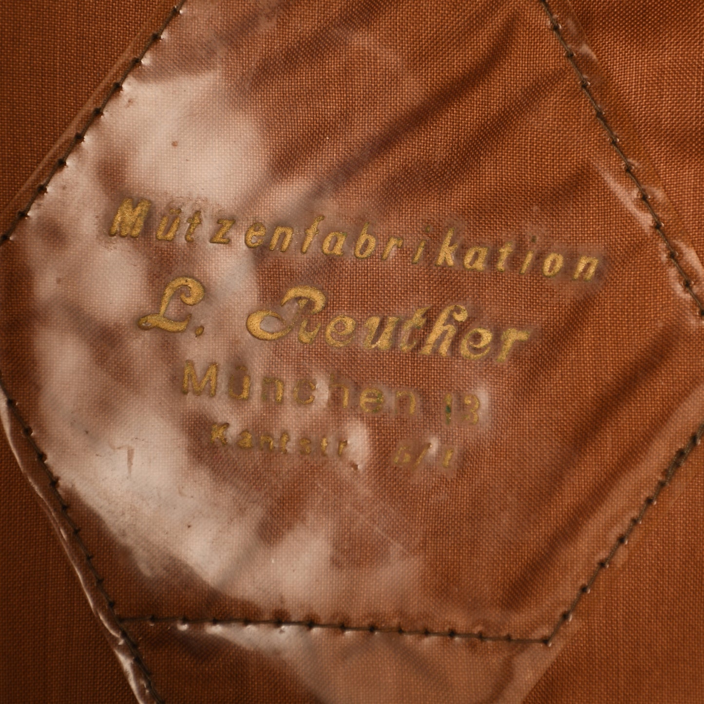 GERMAN WWII CUSTOMS OFFICIAL VISOR CAP