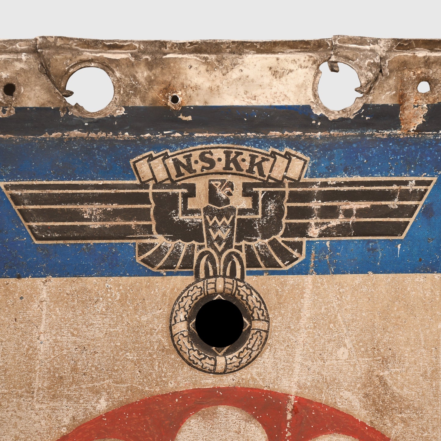 GERMAN WWII NSKK MEDICAL CENTRE SIGN