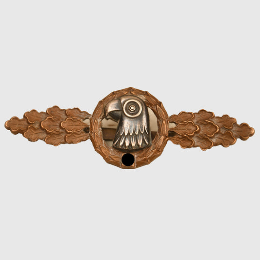 German WWII Luftwaffe Reconnaissance Bar in Bronze
