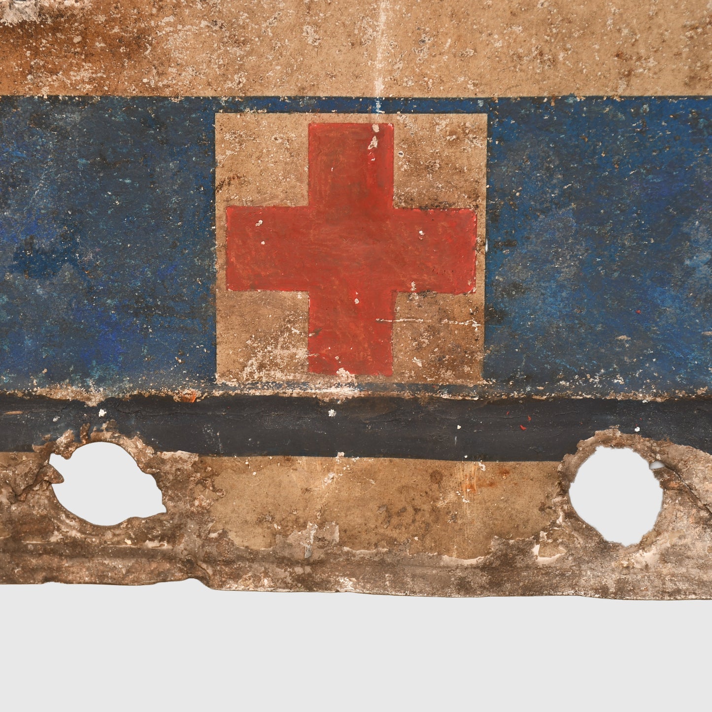 GERMAN WWII NSKK MEDICAL CENTRE SIGN