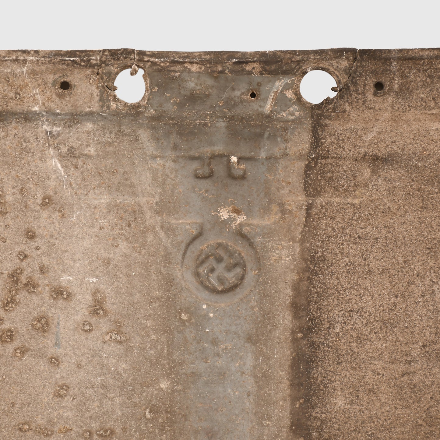 GERMAN WWII NSKK MEDICAL CENTRE SIGN