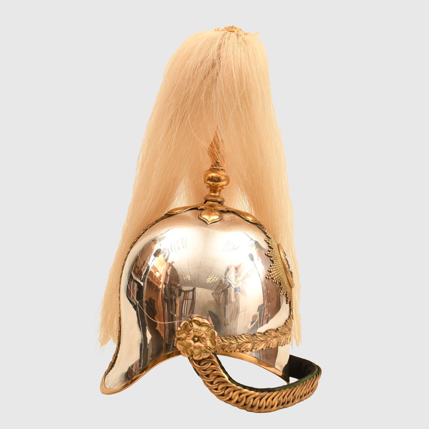 BRITISH 6TH INNISKILLING DRAGOONS OFFICERS 1871 PATTERN HELMET