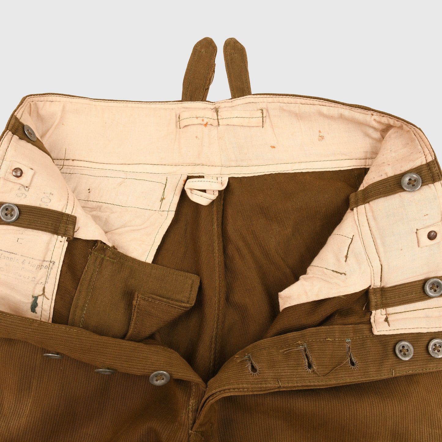 GERMAN WWII AFRIKAKORPS EARLY CORDUROY BREECHES