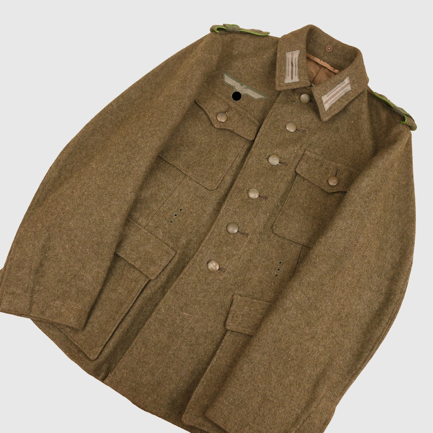 GERMAN WWII ARMY PANZER JAGER  M43 COMBAT TUNIC