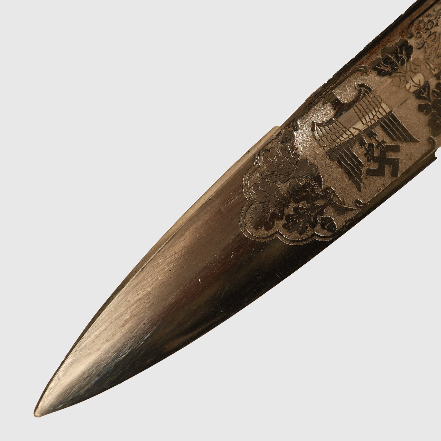 German WWII Army Etched Parade Display Piece