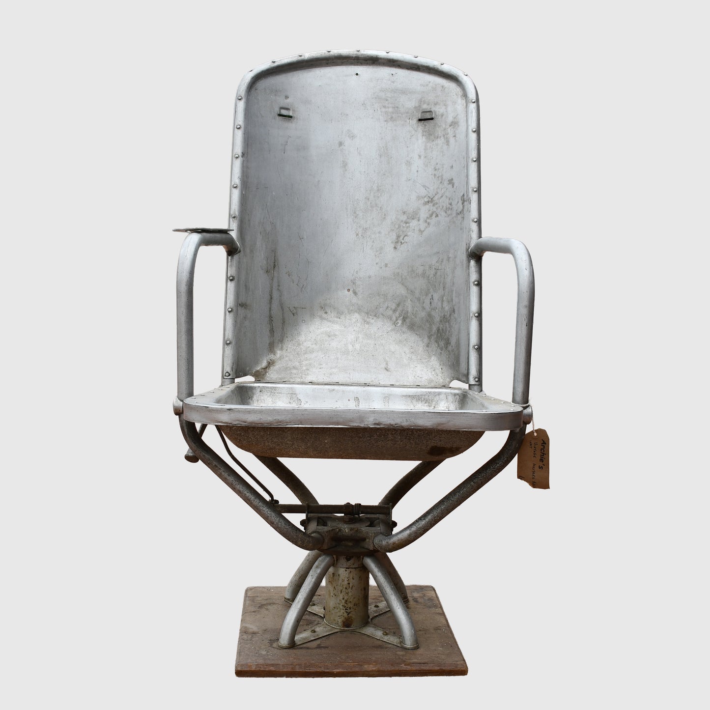 BRITISH WWII MILITARY AIRCRAFT SEAT