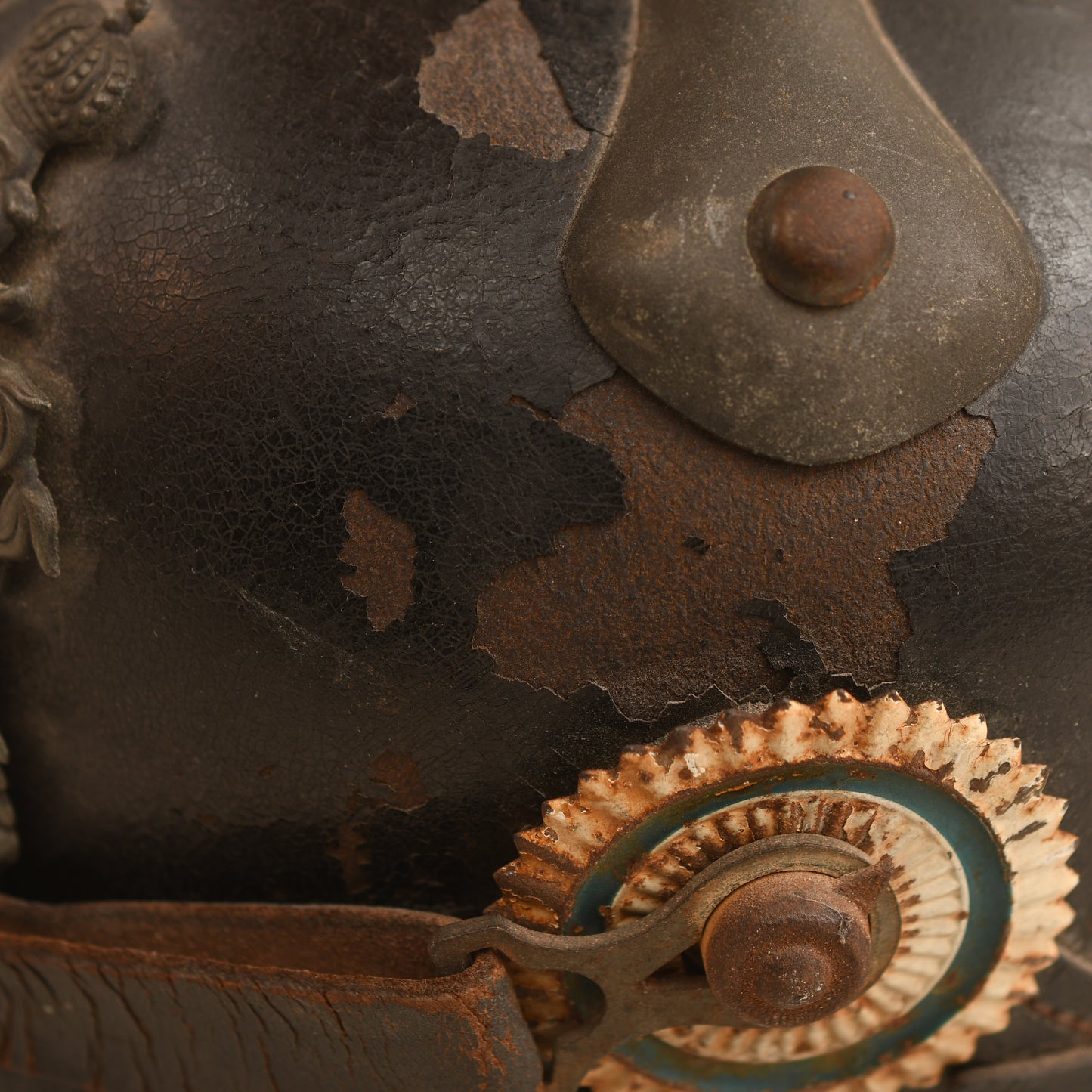 GERMAN WWI BAVARIAN ENLISTED CHEVAULEGER HELMET