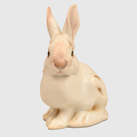 German WWII Allach Seated Coloured Rabbit