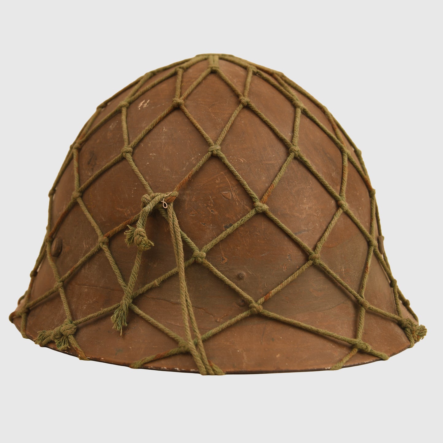 Japanese WWII Type 90 Combat Helmet with Net Cover
