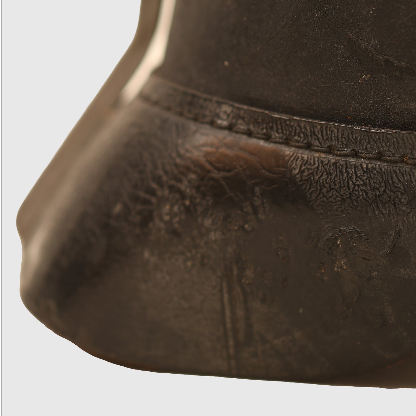 GERMAN WWI PRUSSIAN IMPERIAL GUARD ENLISTED MANS 1915 FIELD GREY PICKELHAUBE