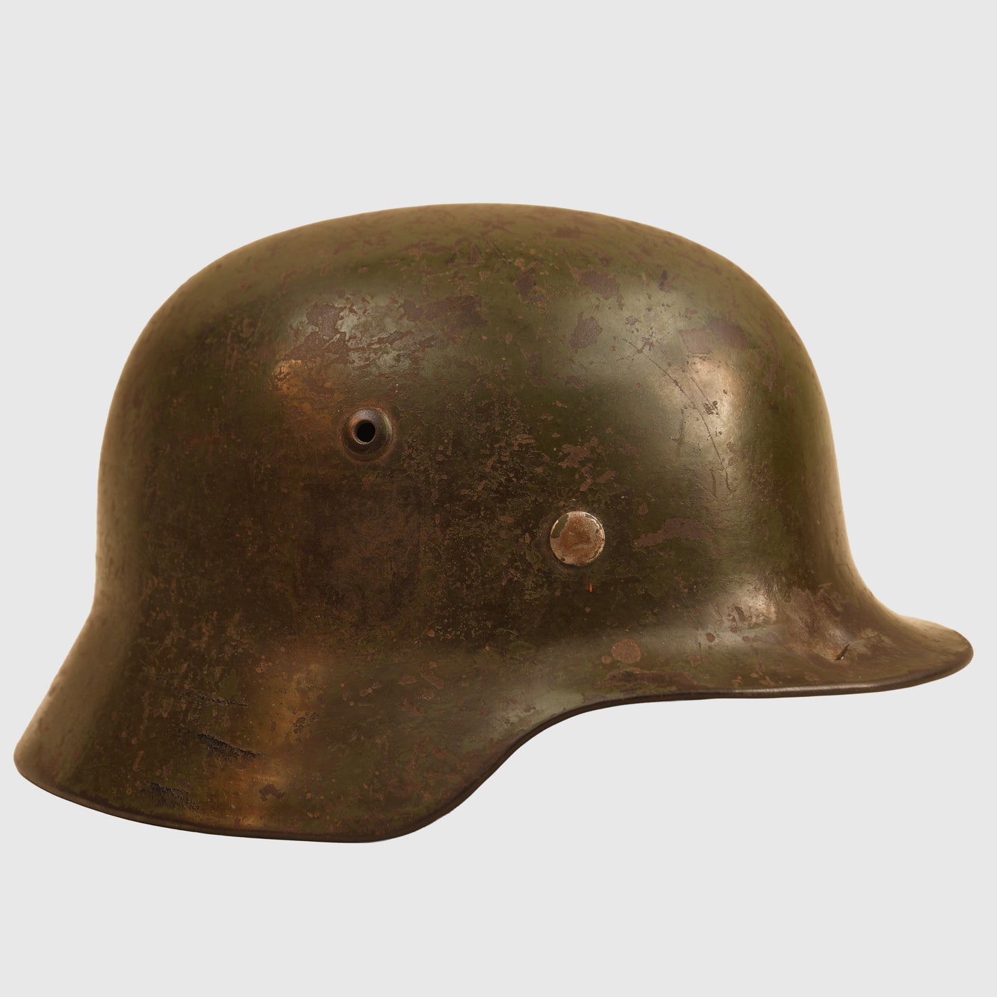 German WWII Army M35 Single Decal Combat Helmet
