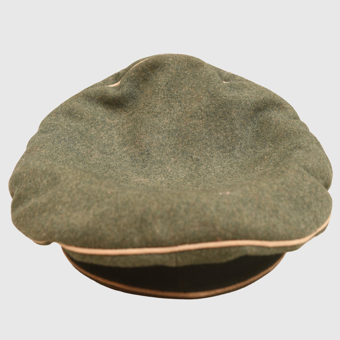 GERMAN WWII ARMY INFANTRY OFFICERS CRUSHER CAP - LARGE SIZE
