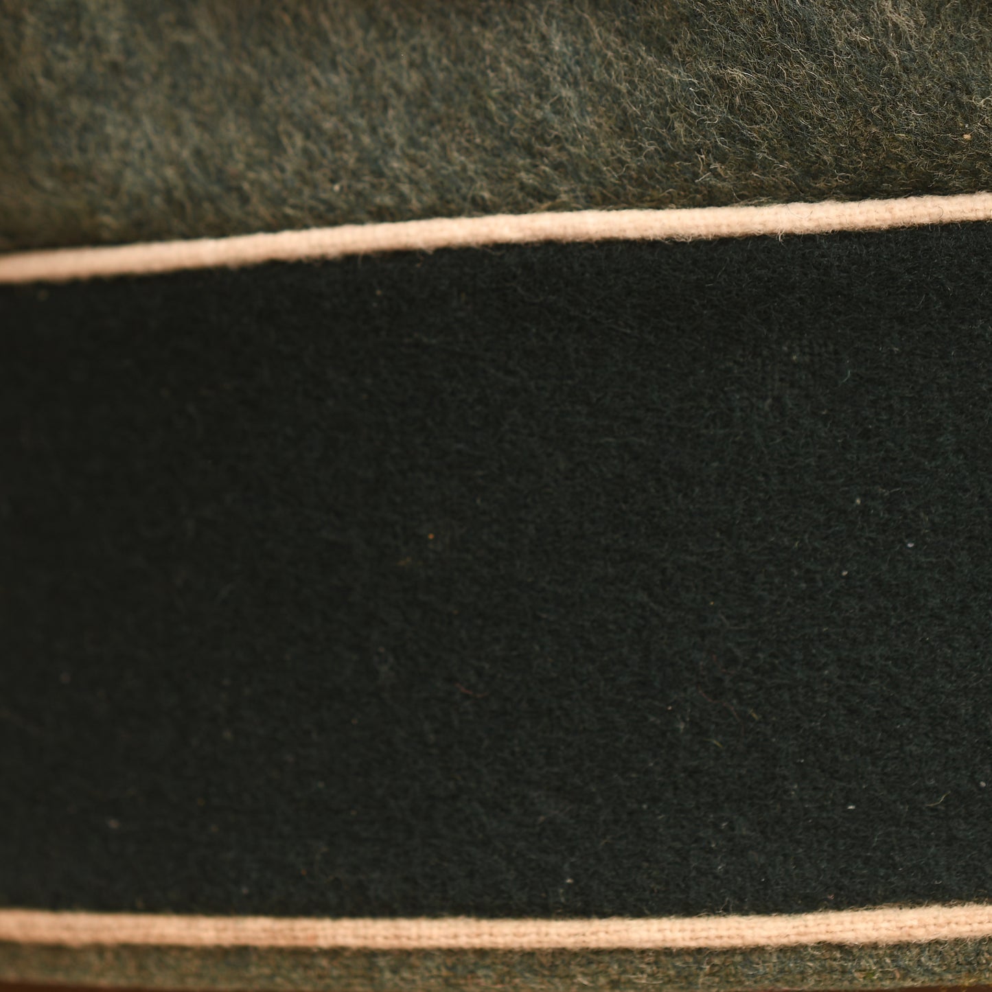 GERMAN WWII ARMY INFANTRY OFFICERS CRUSHER CAP - LARGE SIZE