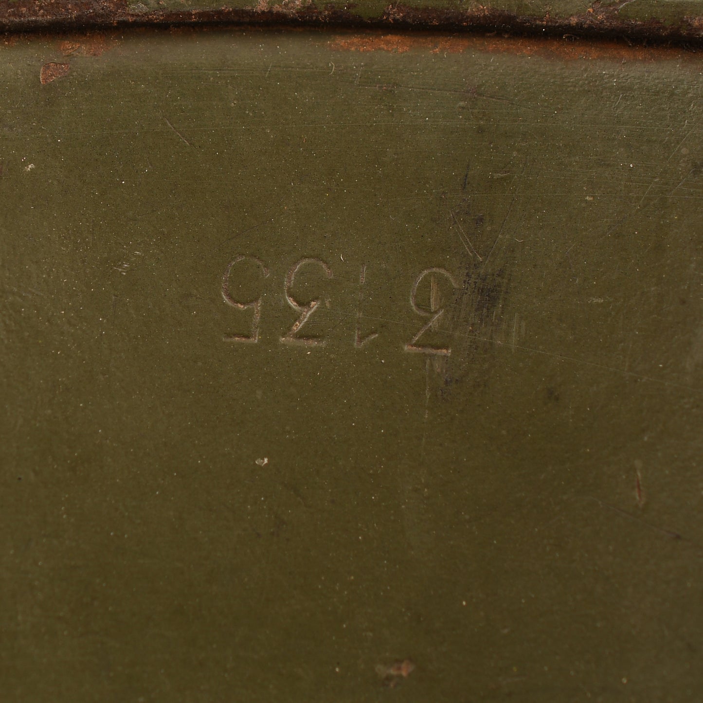 German WWII Army M35 Single Decal Combat Helmet
