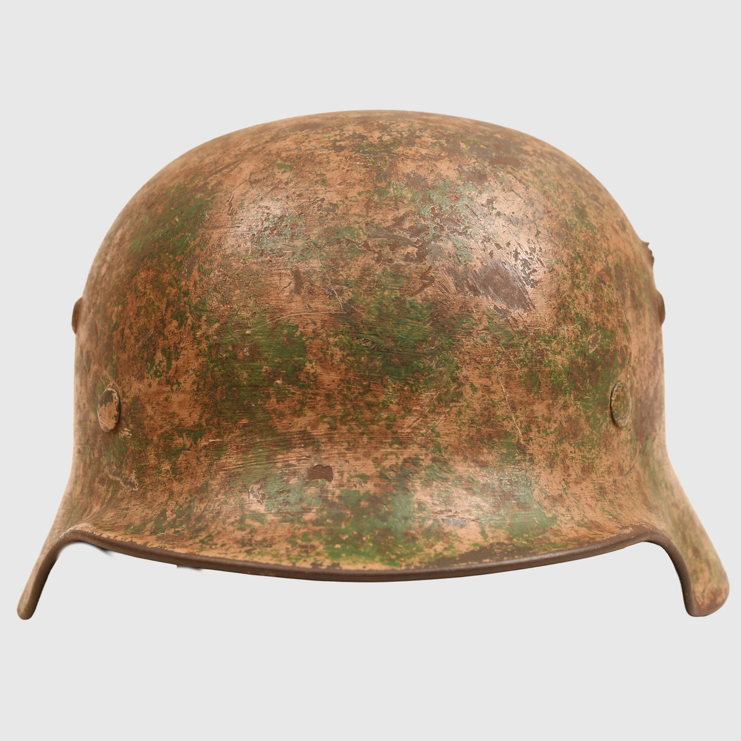 GERMAN WWII ARMY M35 CAMOUFLAGE COMBAT HELMET