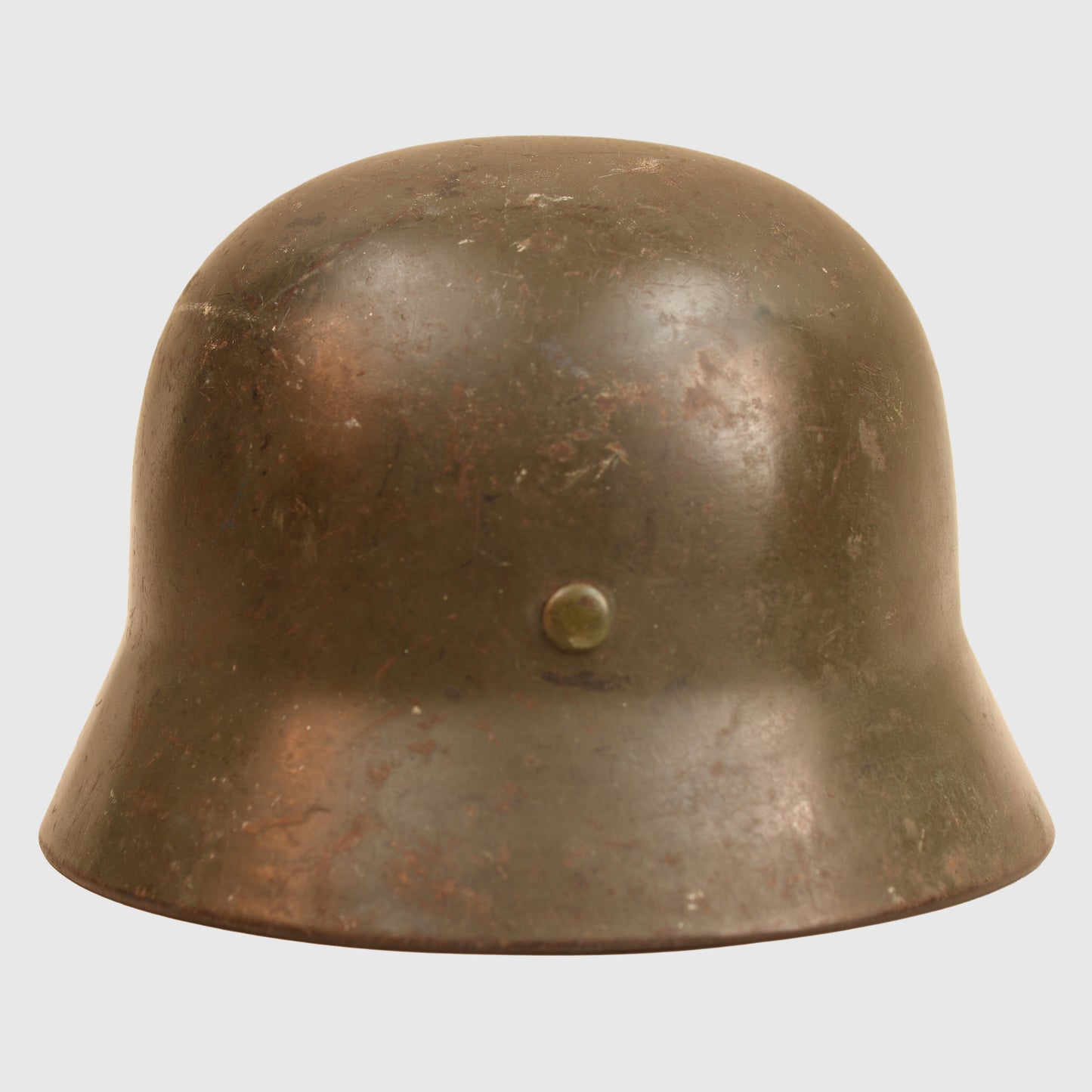 German WWII Kriegsmarine M.35 Single Decal Combat Helmet