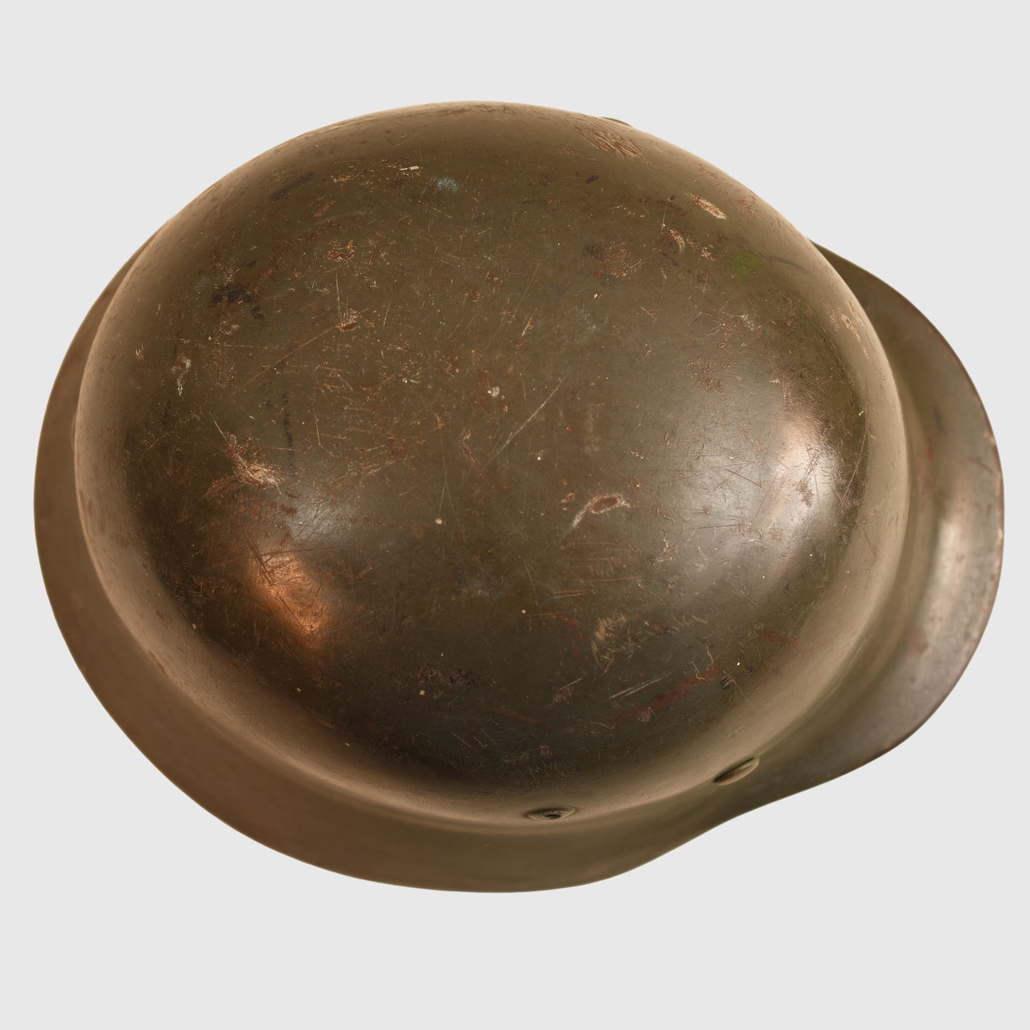 German WWII Kriegsmarine M.35 Single Decal Combat Helmet