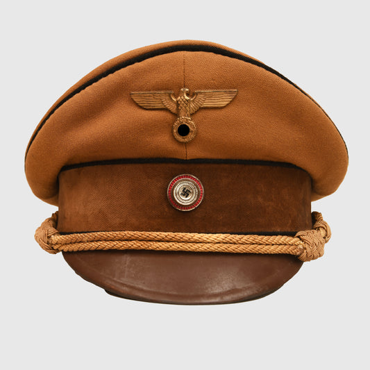 German WWII Early Kriesleitung Political Leader’s Visor Cap