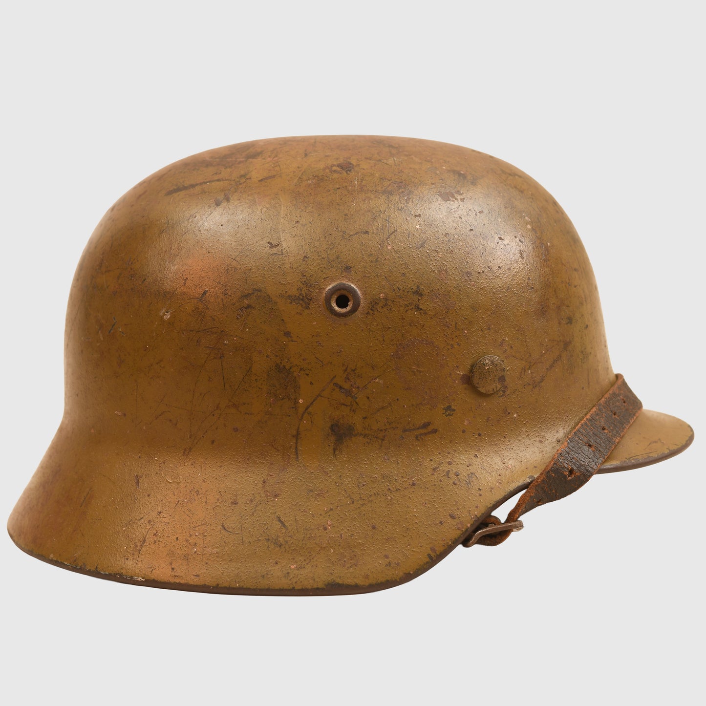 GERMAN WWII ARMY SINGLE DECAL SEMI TROPICAL CAMOUFLAGE M 40 COMBAT HELMET