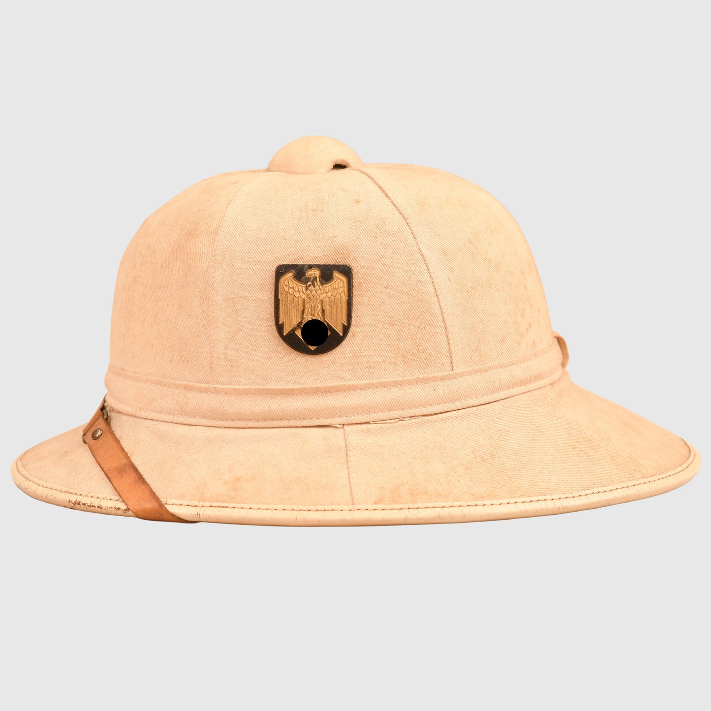 GERMAN WWII KRIEGSMARINE TROPICAL HELMET