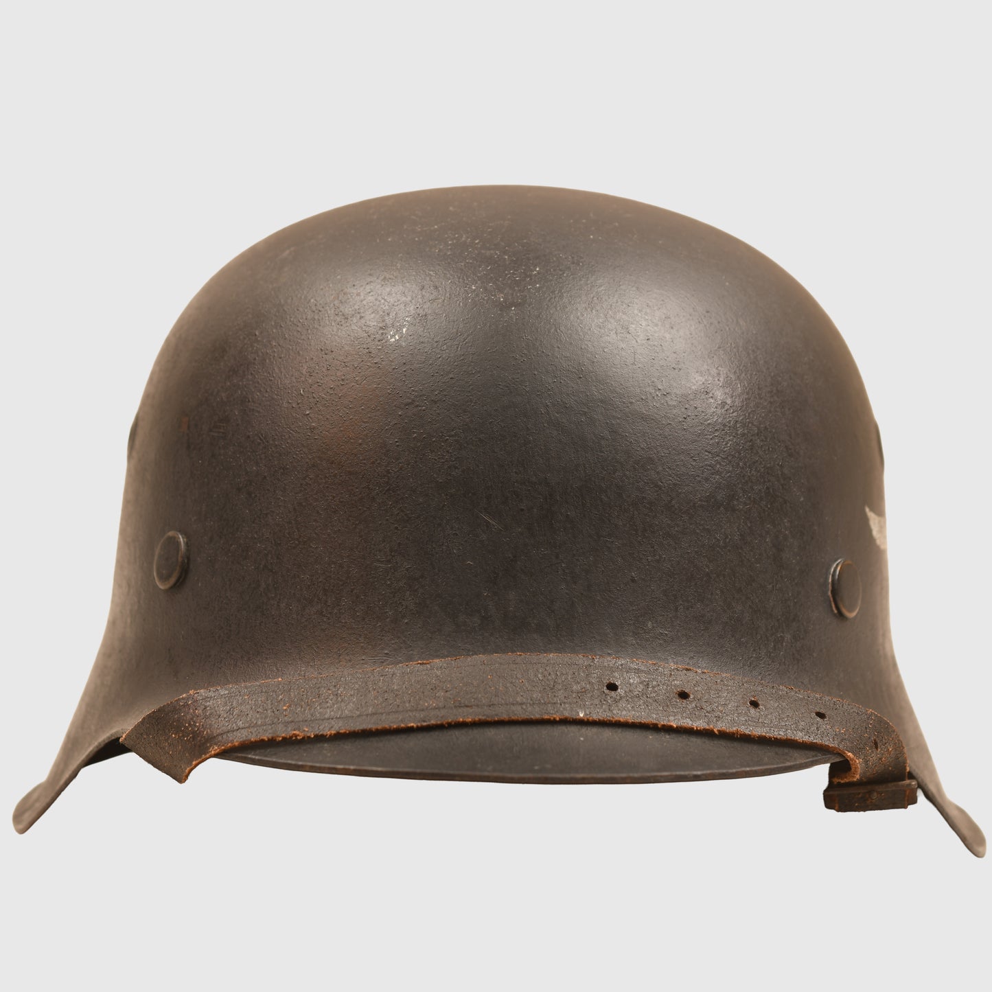 GERMAN WWII LUFTWAFFE M42 SINGLE DECAL COMBAT HELMET
