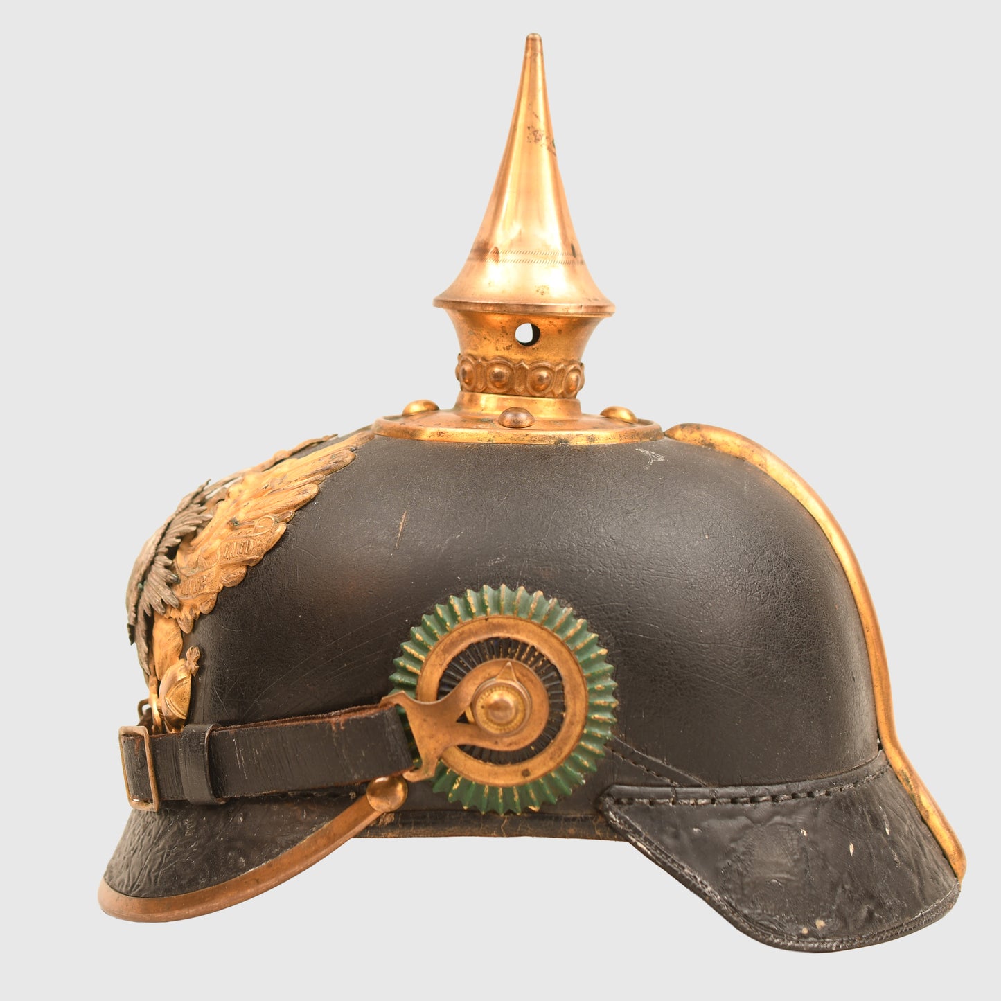 WWI IMPERIAL GERMAN THURINGEN INFANTRY REGIMENT NCO PICKELHAUBE