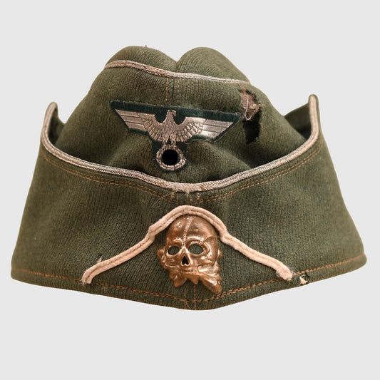 German WWII Army Style SS Officers Overseas Cap