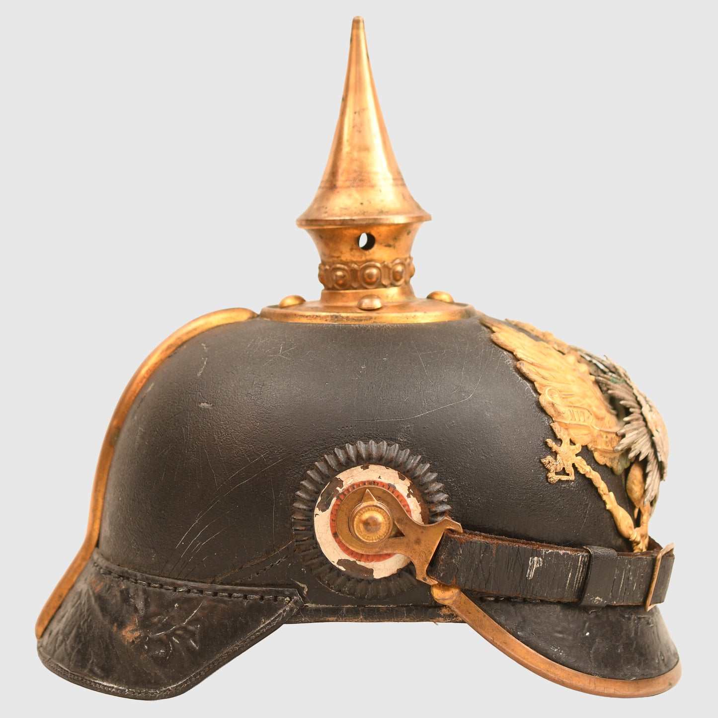 WWI IMPERIAL GERMAN THURINGEN INFANTRY REGIMENT NCO PICKELHAUBE