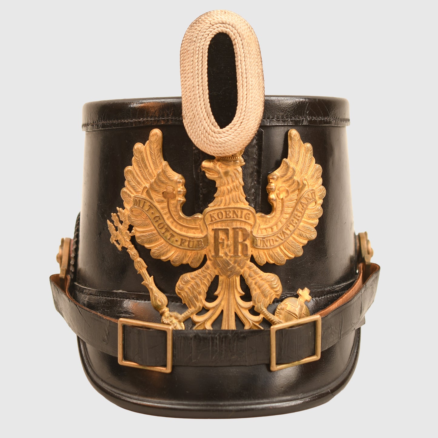 WWI IMPERIAL GERMAN  PRUSSIAN NCO JAGER SHAKO