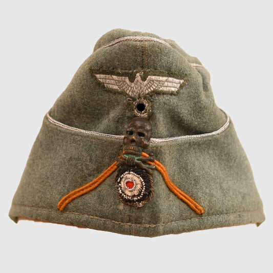 German WWII Cavalry Regiment Officer’s Overseas Cap