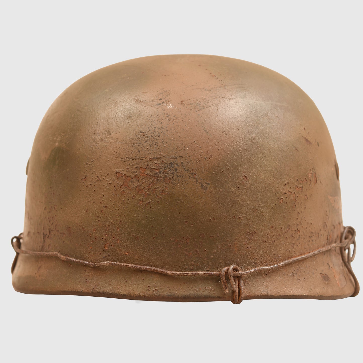 GERMAN WWII LUFTWAFFE CAMOUFLAGE SINGLE DECAL PARATROOPER HELMET