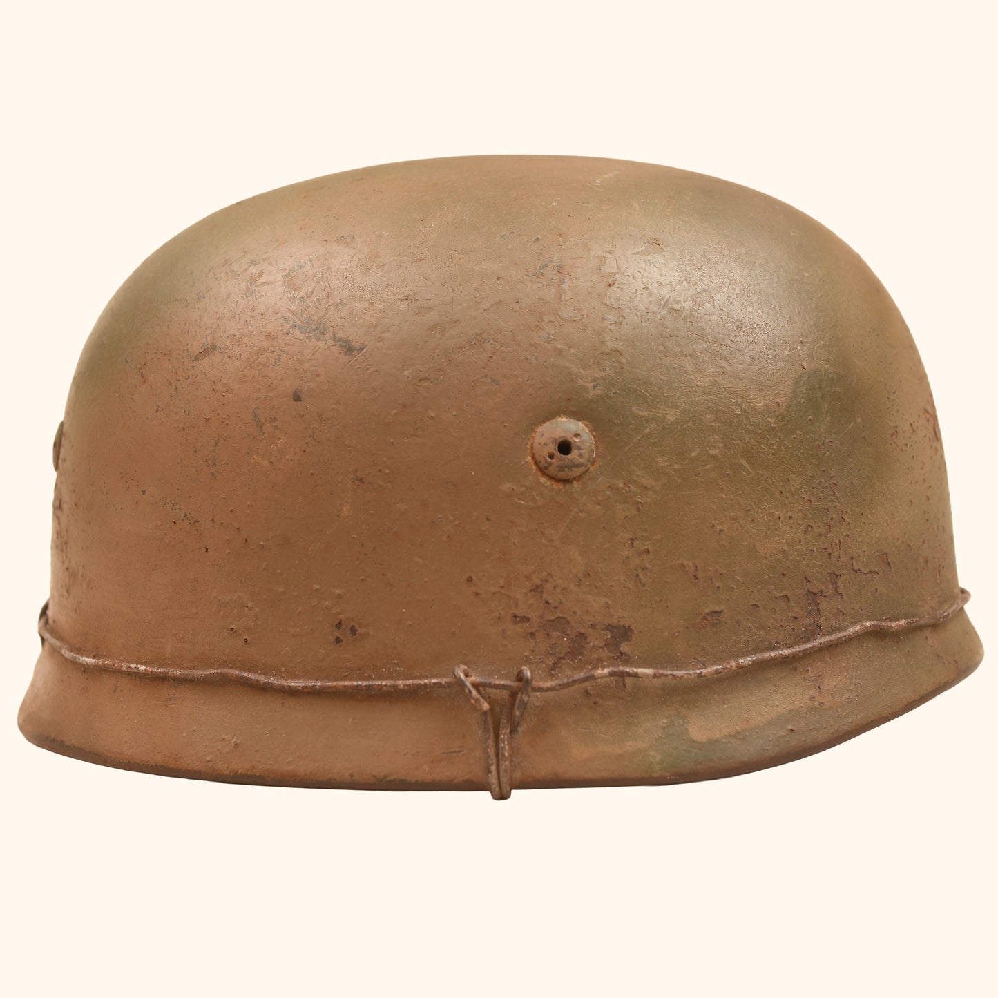 GERMAN WWII LUFTWAFFE CAMOUFLAGE SINGLE DECAL PARATROOPER HELMET