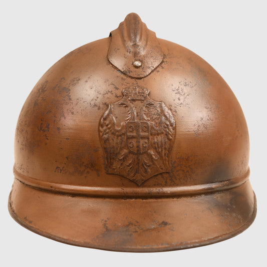 SERBIAN WWI COMBAT ADRIAN HELMET