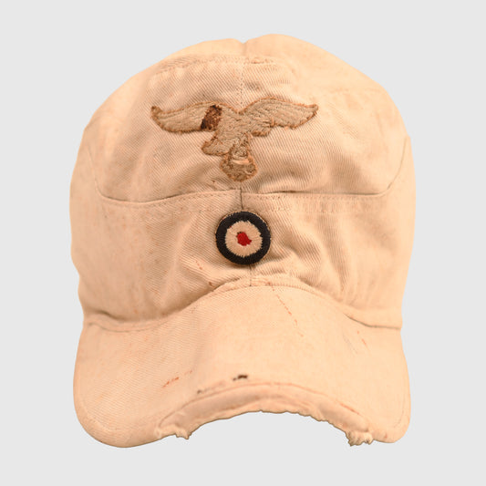 German WWII Luftwaffe Tropical Visored Field Cap