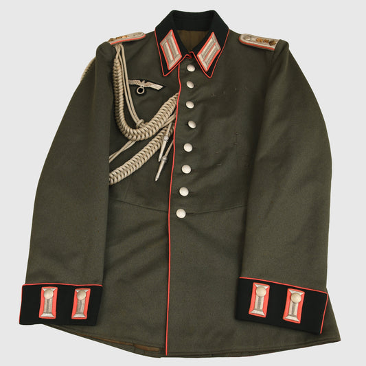 GERMAN WWII ARMY PANZER RESERVE OBERLEUTNANTS PARADE TUNIC