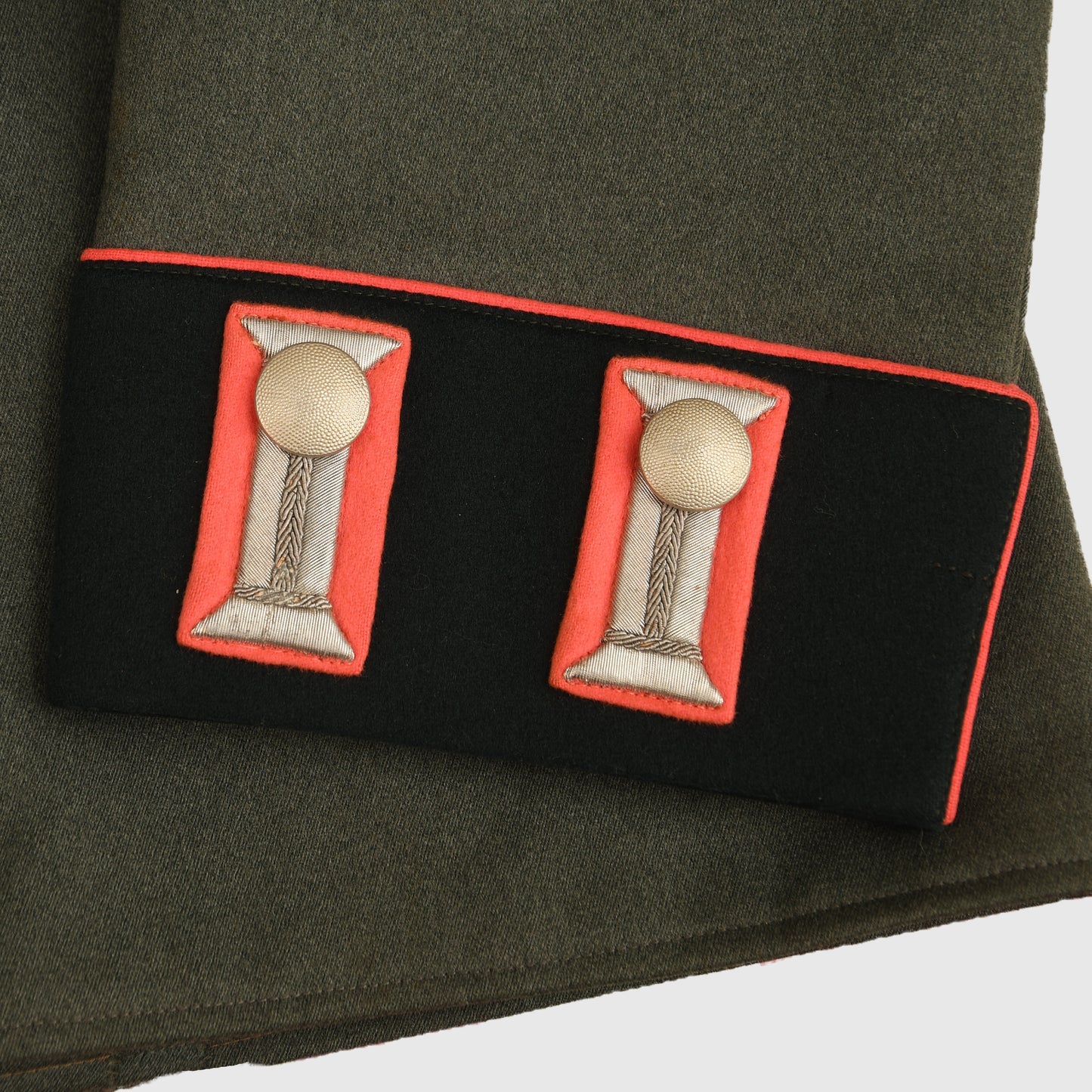 GERMAN WWII ARMY PANZER RESERVE OBERLEUTNANTS PARADE TUNIC