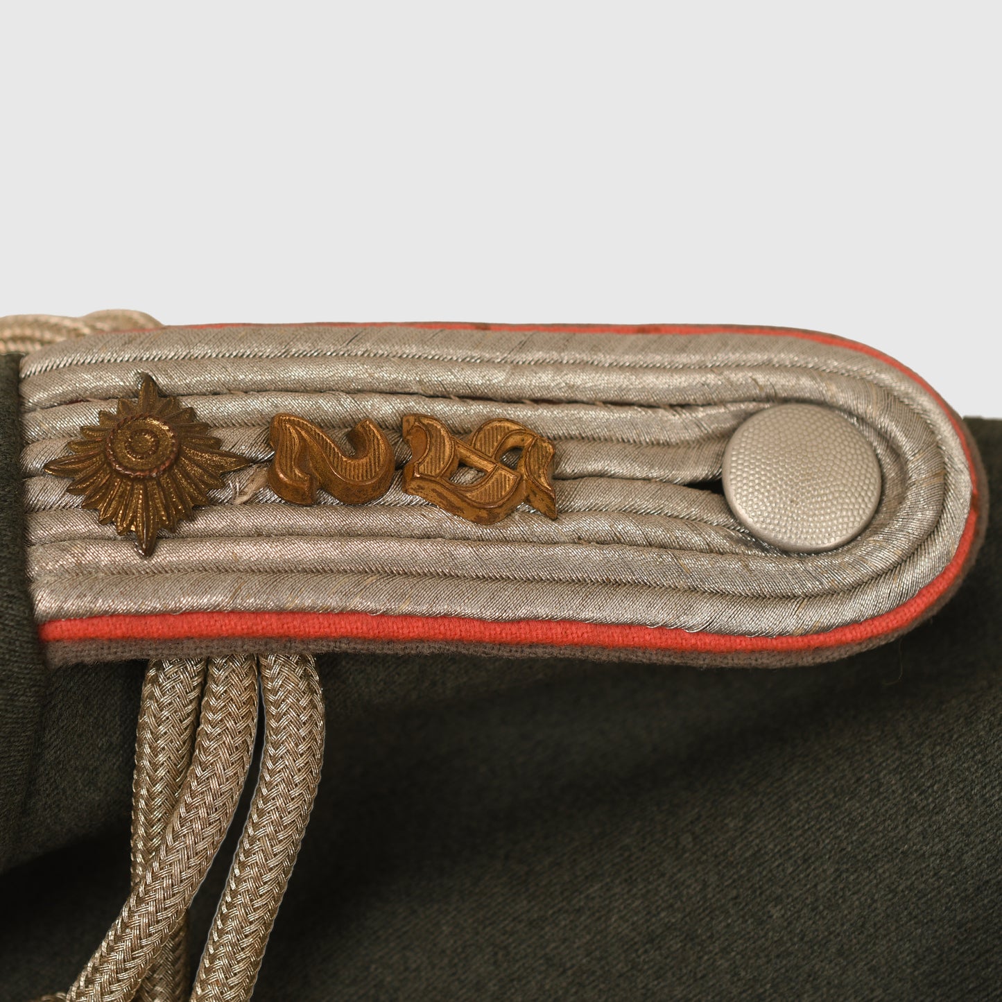 GERMAN WWII ARMY PANZER RESERVE OBERLEUTNANTS PARADE TUNIC