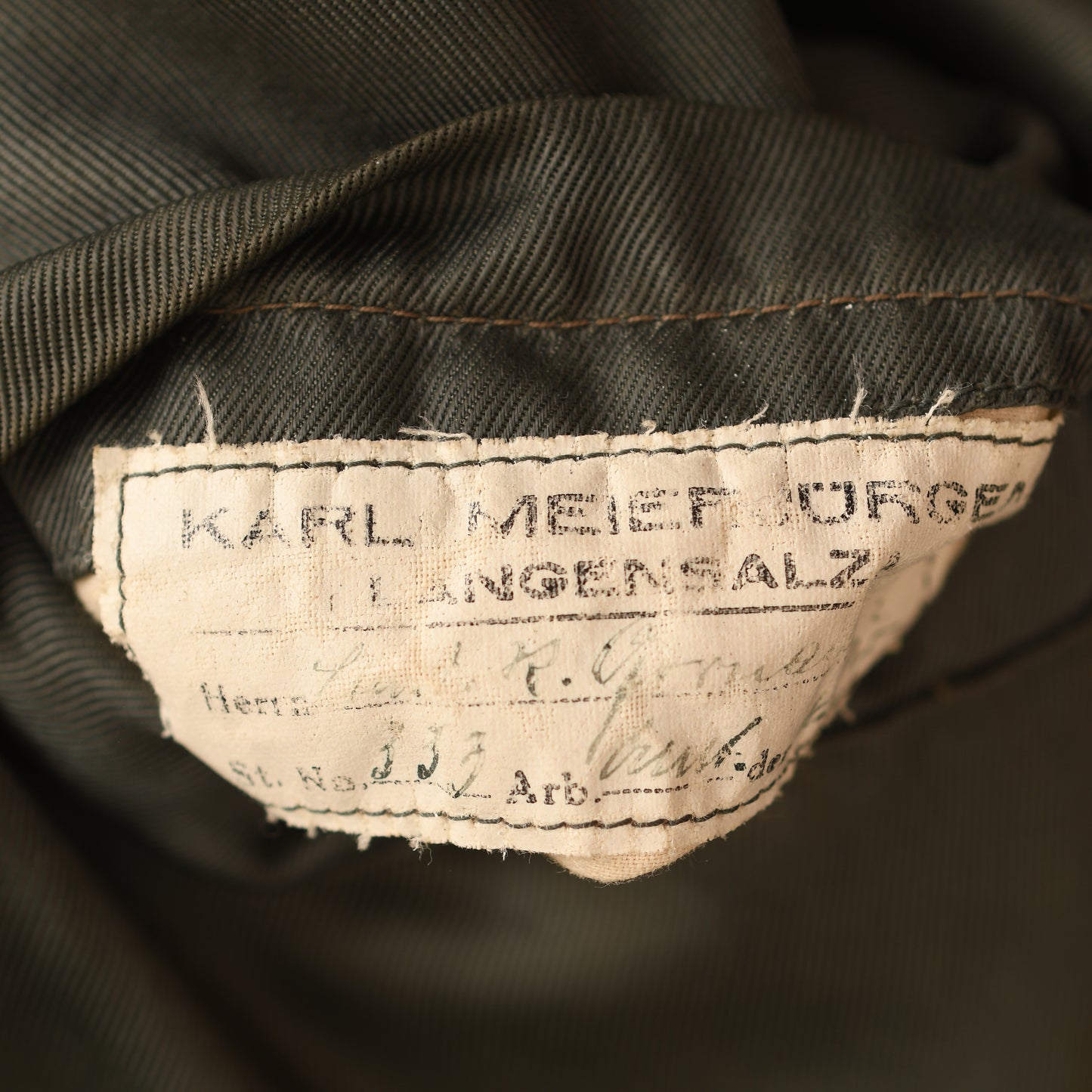 GERMAN WWII ARMY PANZER RESERVE OBERLEUTNANTS PARADE TUNIC